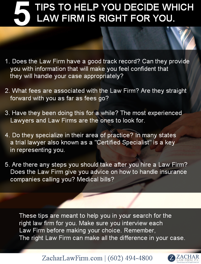5 Tips To Choose An Attorney